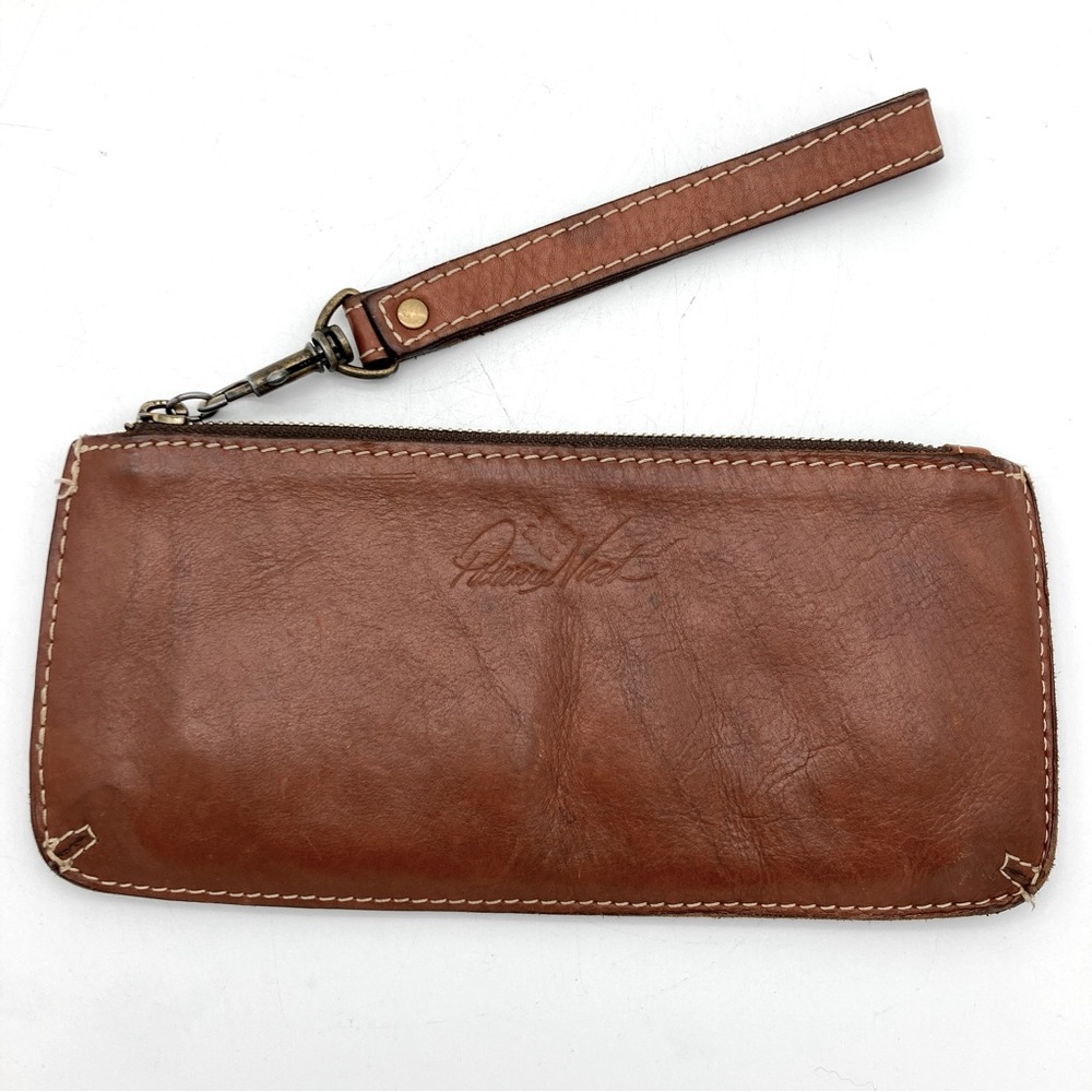 Patricia Nash Large Leather Wristlet